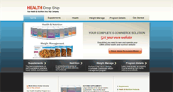 Desktop Screenshot of healthdropship.com
